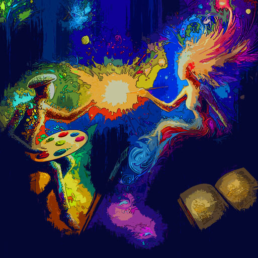 Geschwister: Kreativität und Fantasie