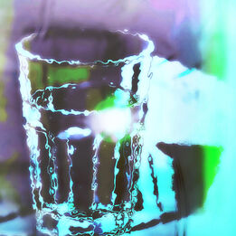 Poesie des Wasserglases